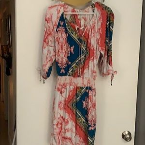Colorful cache dress